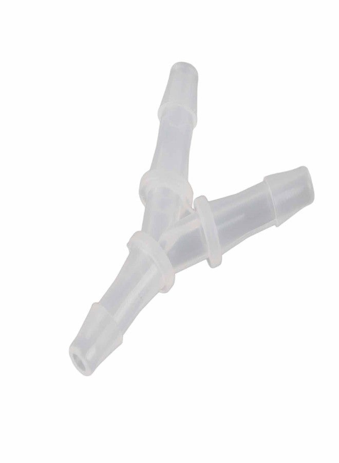 Cornesty Soft Hose Fittings Y Connector 3 Way Junction Aquarium Fish Tank Air Pump Transparent Plastic High Strength (4.8mm) - Image 3